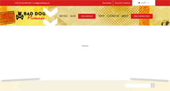 Desktop Screenshot of gobaddog.com